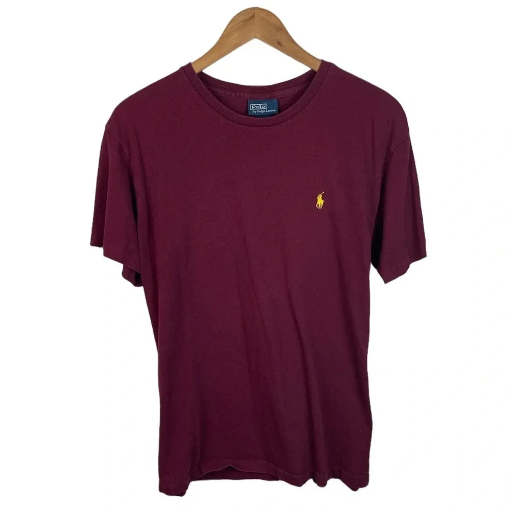 TS874 Mens Polo Ralph Lauren Designer Crew Neck T Shirt M